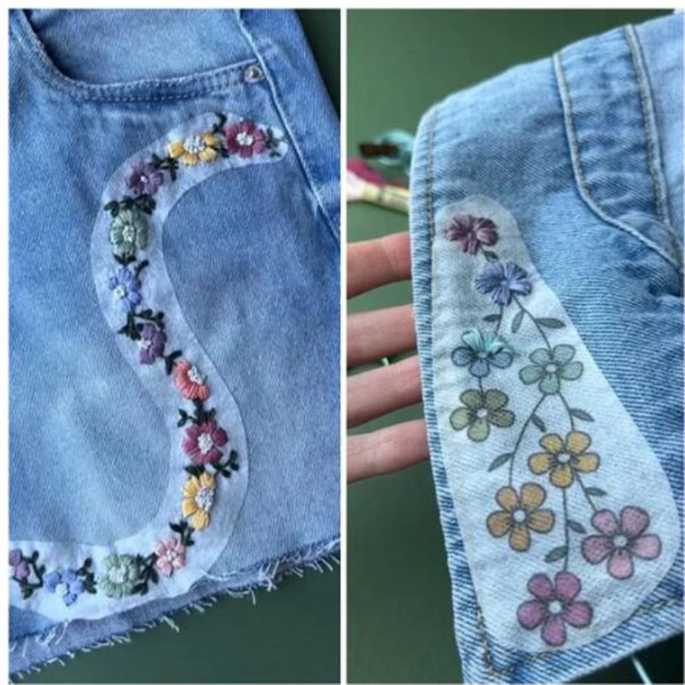 DIY Embroidery Dissolving Tran – обзор и цена Embroidery Stabilizer Backing