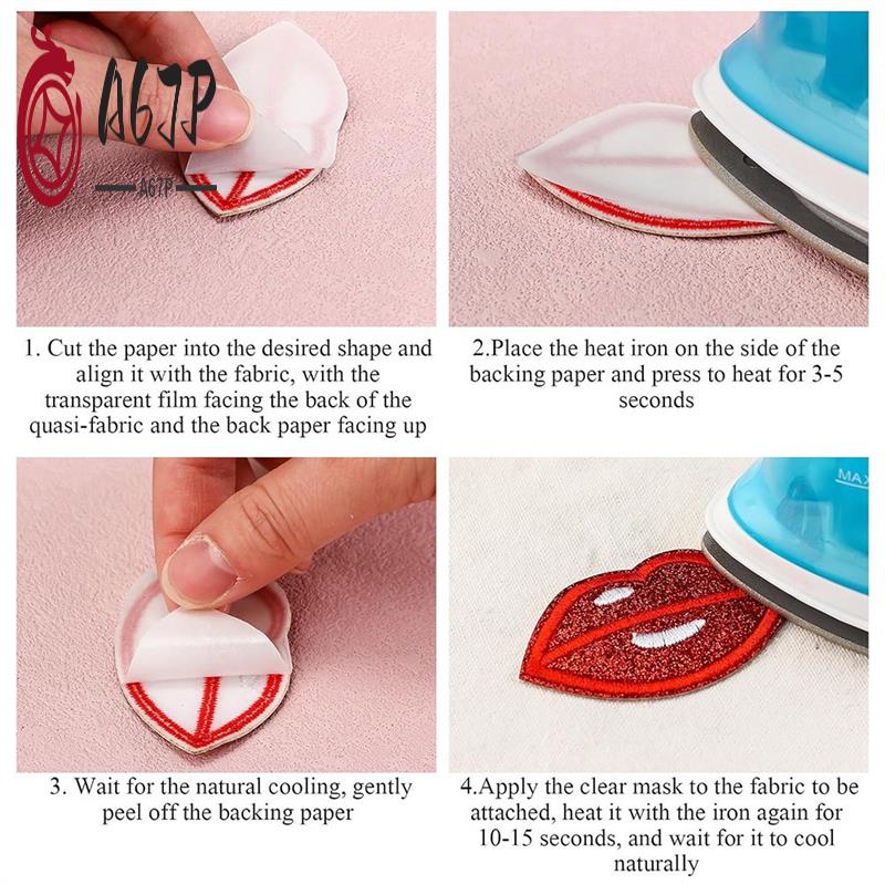 A67P-20 Pcs Double Sided Iron  – обзор и цена Embroidery Stabilizer Backing