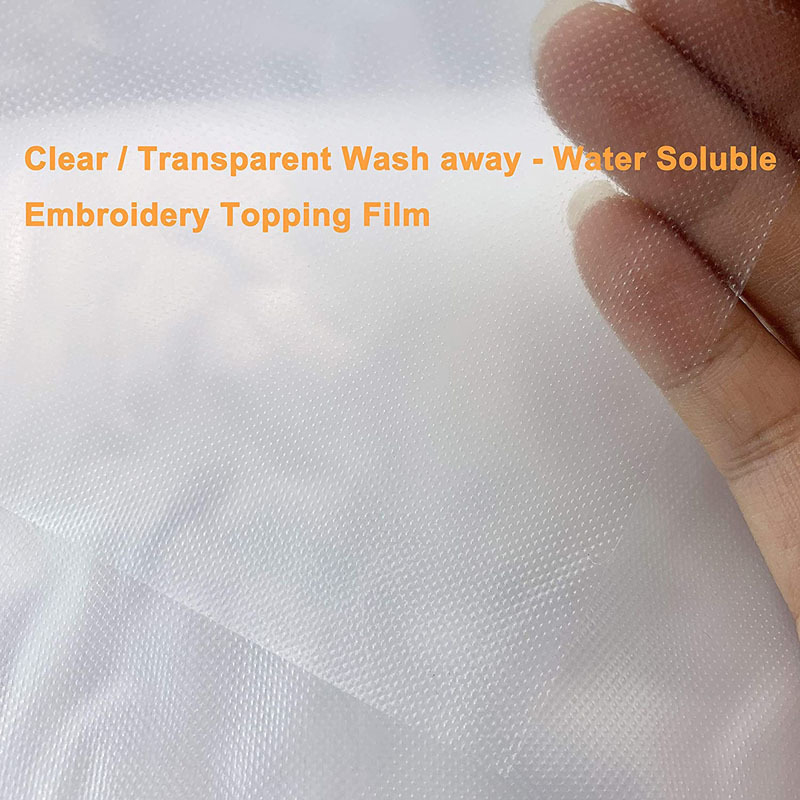 PVA Water Soluble Film Embroid – обзор и цена Embroidery Stabilizer Backing