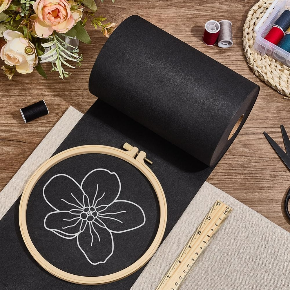Black Cut Away Embroidery Stab – обзор и цена Embroidery Stabilizer Backing
