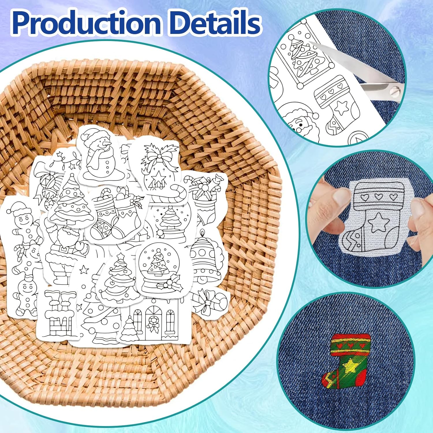Christmas Handmade Embroidery  – обзор и цена Embroidery Stabilizer Backing