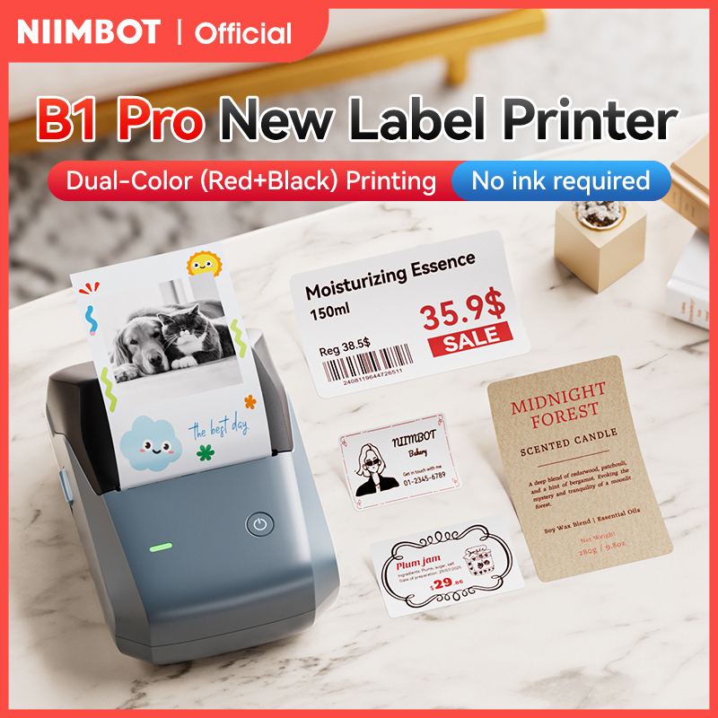 Niimbot B1 Pro Label Printer 3 – обзор и цена Commercial Printing Definition