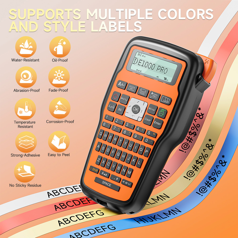 QWERTY Keyboard E1000 Label Pr – обзор и цена Commercial Printing Types