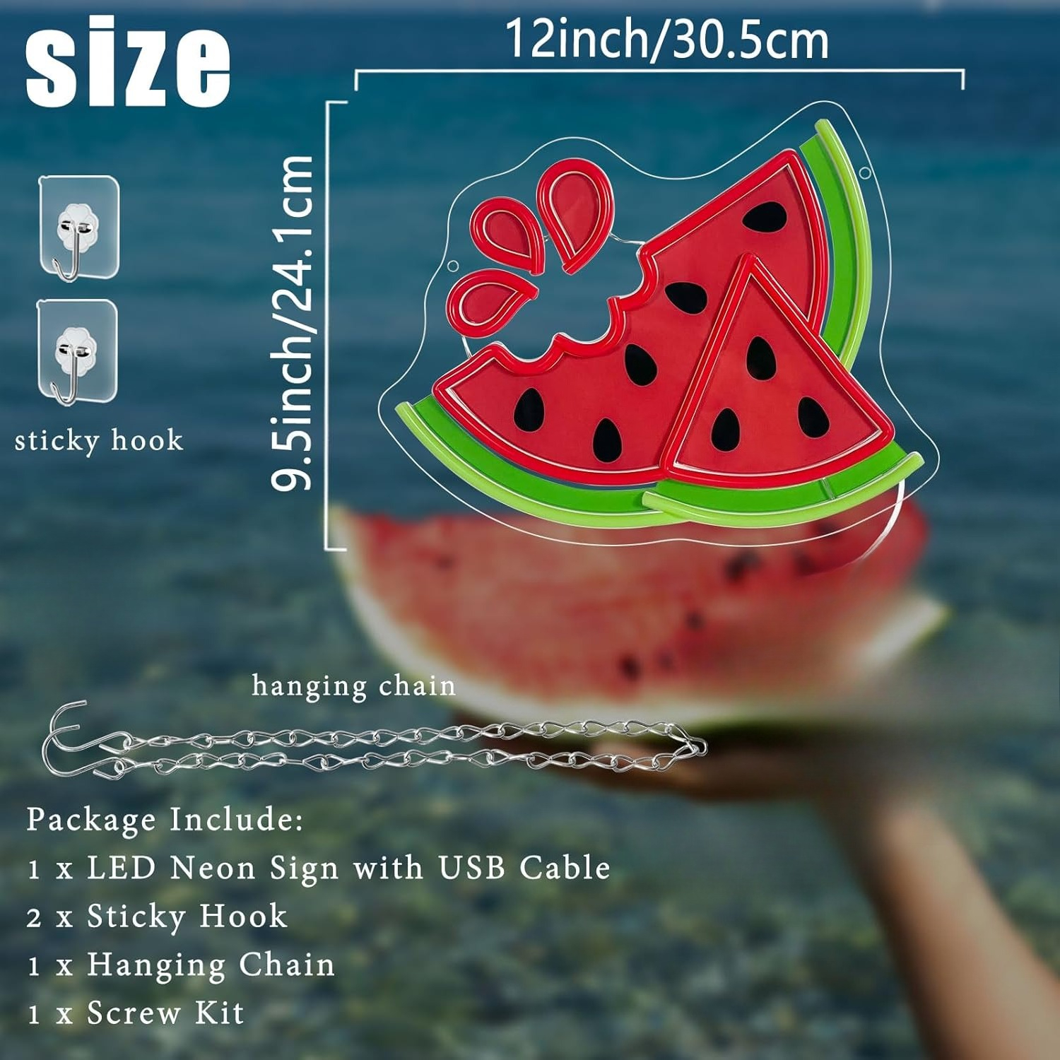 Watermelon Neon Sign UV Print  – обзор и цена Commercial Uv Printing