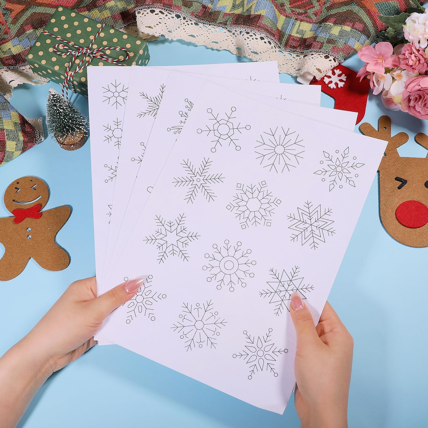 Snowflake Wreath Stick and Sti – обзор и цена Embroidery Stabilizer Backing