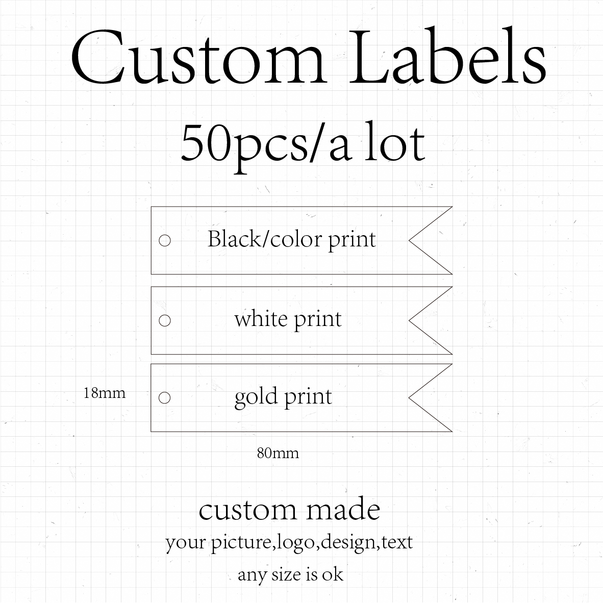 50pcs-Bar Label Customization  – обзор и цена Commercial Printing And Packaging